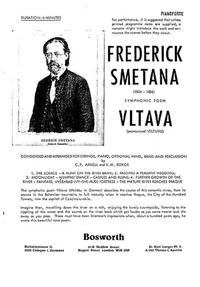 BEDRICH SMETANA: VLTAVA - MA VLAST NO.2