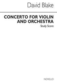 DAVID BLAKE: CONCERTO FOR VIOLIN POCHE