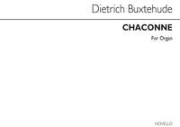 DIETRICH BUXTEHUDE: CHACONNE ORGAN