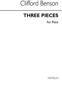 BENSON: THREE PIECES FOR PIANO PIANO