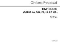GIROLAMO FRESCOBALDI : CAPRICCIO (SOPRA LA SOL FA MI RE UT) - ORGUE - (IAD)
