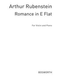 ANTON RUBINSTEIN: ROMANCE IN E FLAT FOR VIOLIN AND PIANO