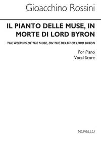 ROSSINI THE WEEPING OF THE MUSE ON THE DEATH OF LORD BYRON V/S