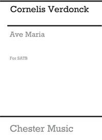 CORNELIS VERDONCK: AVE MARIA (SATB) CHANT