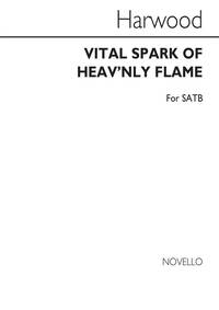 BASIL HARWOOD: VITAL SPARK OF HEAV'NLY FLAME SATB CHANT