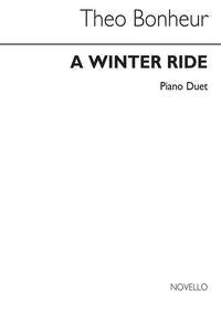 BONHEUR, T A WINTER RIDE PIANO DUET PIANO