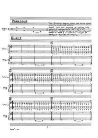 PHILIP GLASS : EINSTEIN ON THE BEACH - CONDUCTEUR