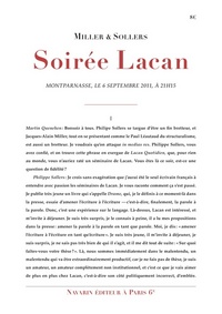 Soirée Lacan.