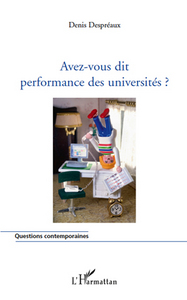 Avez-vous dit performance des universités ?