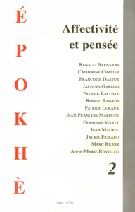 AFFECTIVITE ET PENSEE