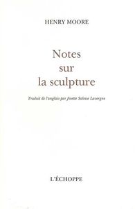 NOTES SUR LA SCULPTURE