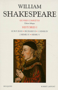 SHAKESPEARE - HISTOIRE - TOME 1 - EDITION BILINGUE FRANCAIS/ANGLAIS - VOL01