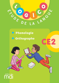 Logico - Etude de la langue CE2, Pochette Phonologie-Orthographe, 40 fiches