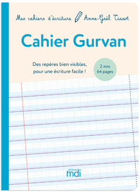 MDI Mes cahiers d'écriture - Cahier Gurvan 2 mm