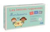 MDI - Les lettres rugueuses Montessori