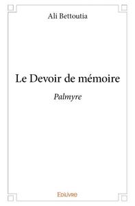 Le devoir de mémoire