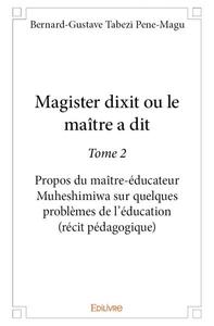 Magister dixit ou le maître a dit