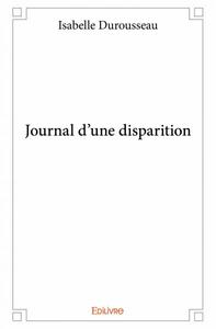 Journal d'une disparition