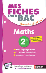 Mes fiches pour le BAC Maths 2de