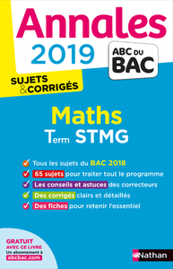 Annales Bac 2019 Maths STMG - Corrigé