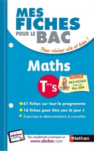 Mes fiches pour le BAC Maths Term S