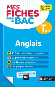 Mes Fiches pour le BAC Anglais Term