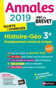 Annales Brevet 2019 Histoire-Géo-EMC - Corrigé