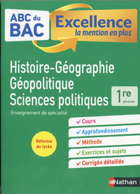 ABC BAC EXCELLENCE HG GEOPOLITIQUE ET SCIENCES POLITIQUES 1RE