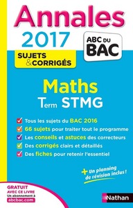 Annales Bac 2017 - Maths STMG - Corrigé