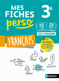 Mes fiches perso Français 3e