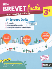 Ma 2de épreuve écrite Brevet Français/Histoire-Géographie/Enseignement moral et civique 3E