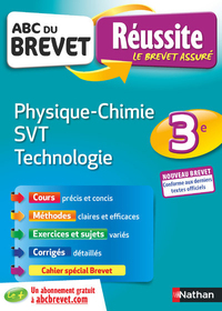 ABC Réussite Brevet Physique-Chimie Svt tecnologie 3e