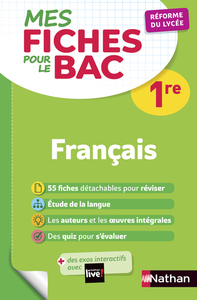 Mes Fiches pour le BAC 1re Français