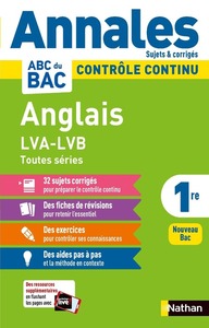 Annales ABC du BAC 2024 Anglais 1re - Corrigé