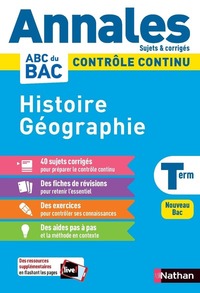 Annales Bac 2024 - Histoire Géographie Terminale- Corrigé