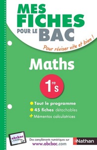 Mes fiches pour le BAC Maths 1re S