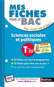 Mes fiches ABC du BAC Sciences sociales et politiques TERM ES