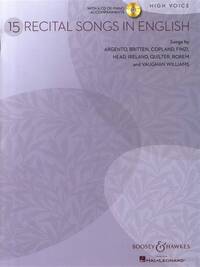 15 RECITAL SONGS IN ENGLISH CHANT +CD
