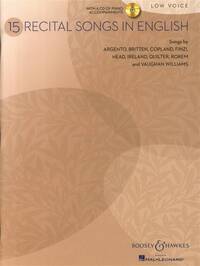 15 RECITAL SONGS IN ENGLISH CHANT +CD