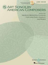 15 ART SONGS BY AMERICAN COMPOSERS CHANT +CD