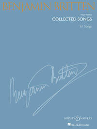 BENJAMIN BRITTEN : COLLECTED SONGS - 61 SONGS - HIGH VOICE AND PIANO