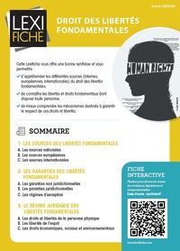 DROIT DES LIBERTES FONDAMENTALES