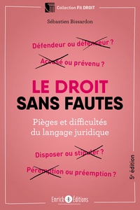 LE DROIT SANS FAUTES