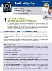 DROIT - METHODOLOGIE