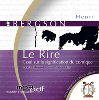 Le Rire-  Essai sur la signification du comique