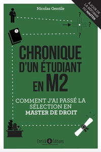 CHRONIQUE D'UN ETUDIANT EN MASTER DE DROIT - COMMENT J'AI PASSE LA SELECTION EN MASTER DE DROIT