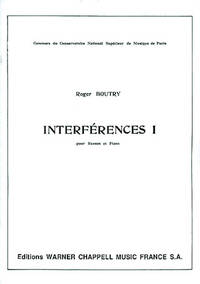 ROGER BOUTRY: INTERFERENCES I