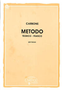CARBONE: METODO TEORICO-PRATICO PER BASSO LIVRE SUR LA MUSIQUE