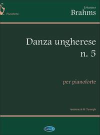 BRAHMS DANZA UNGHERESE NO5 PF BK LIVRE SUR LA MUSIQUE
