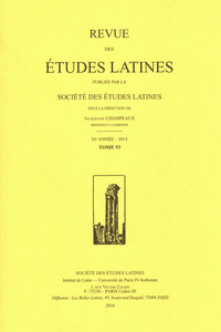 Revue des études latines